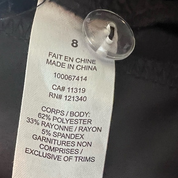 Dynamite pants slacks black pants size 8 medium business casual office - Picture 5 of 6